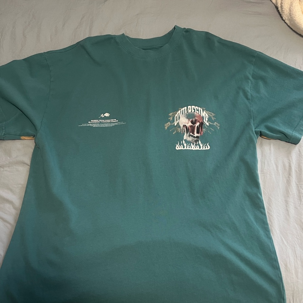 Civil Regime Green Short Sleeve Tee